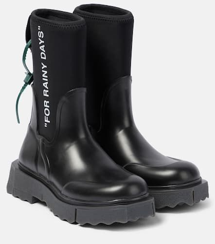 Off-White Bottes de pluie Sponge - Off-White - Modalova