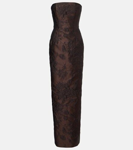 Robe longue Laelia en jacquard - Emilia Wickstead - Modalova