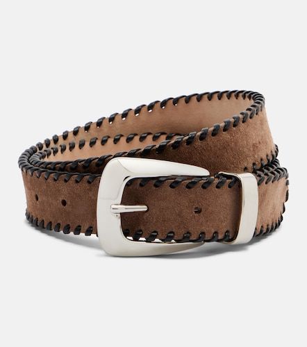 Ceinture Benny en daim et cuir - Khaite - Modalova