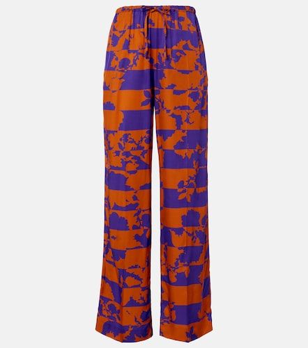 Pantalon ample imprimé - Dries Van Noten - Modalova