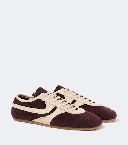 Baskets en daim et cuir - Dries Van Noten - Modalova
