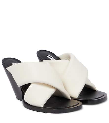 Jil Sander Mules en cuir matelassé - Jil Sander - Modalova
