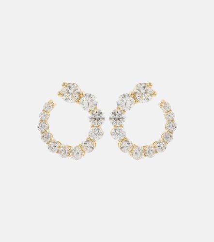 Boucles d'oreilles Aria Earwrap en or 18 ct et diamants - Melissa Kaye - Modalova