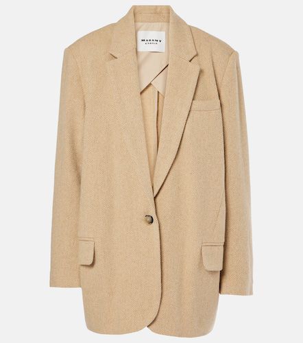 Blazer Cikaito en laine mélangée - Marant Etoile - Modalova