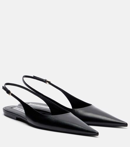 Ballerines slingback en cuir - Victoria Beckham - Modalova
