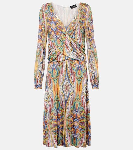 Etro Robe midi imprimée en jersey - Etro - Modalova