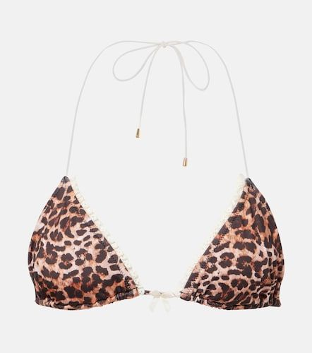 Haut de bikini Flora à motif léopard - Bananhot - Modalova