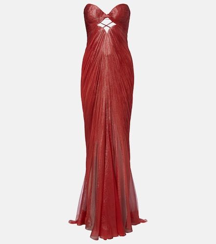 Robe bustier Rachel en soie - Maria Lucia Hohan - Modalova