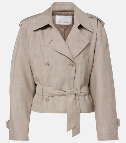 Veste Stan en laine à ceinture - The Frankie Shop - Modalova