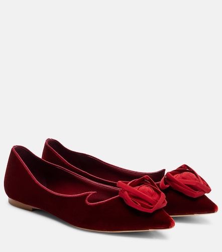 Ballerines Rose Vivier en velours - Roger Vivier - Modalova