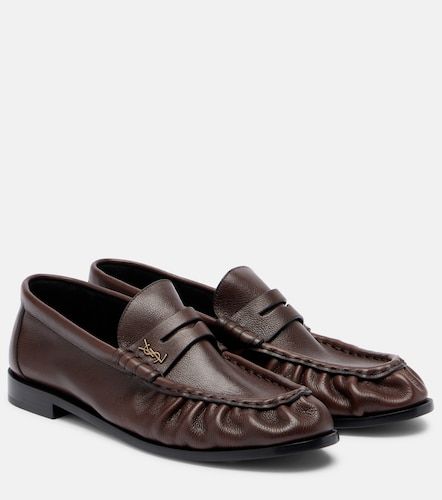 Mocassins Le Loafer en cuir - Saint Laurent - Modalova