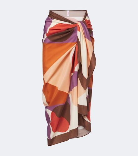 Paréo Luisa en coton et soie à imprimé - Eres - Modalova