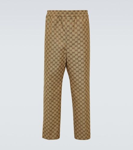 Pantalon de survêtement en toile GG - Gucci - Modalova