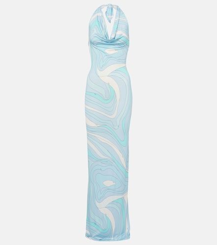 Pucci Robe longue Marmo en jersey - Pucci - Modalova