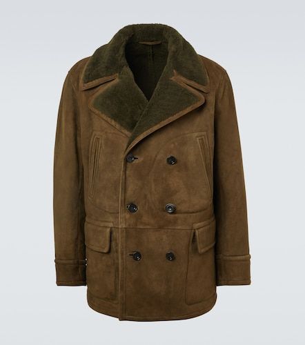 Veste en daim et shearling - Ralph Lauren Purple Label - Modalova