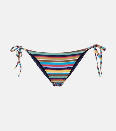 Culotte de bikini Sisley rayée à taille basse - Staud - Modalova