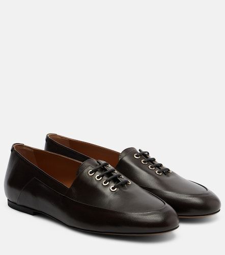 Mocassins en cuir à lacets - Jil Sander - Modalova