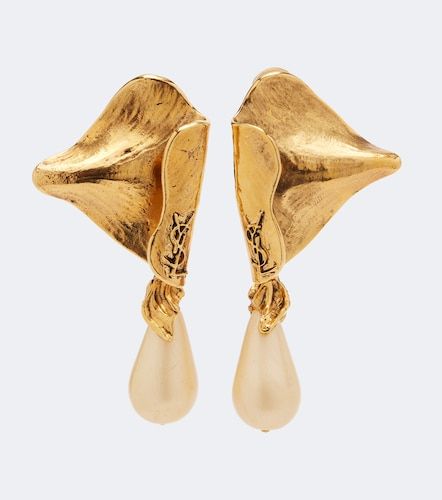 Boucles d'oreilles clip Cassandre - Saint Laurent - Modalova