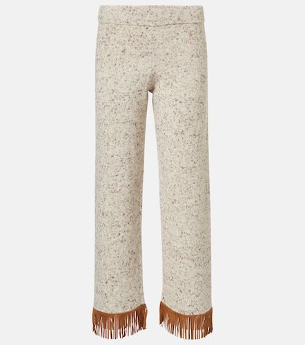 Pantalon Dreamscape en laine mélangée à franges - Alanui - Modalova