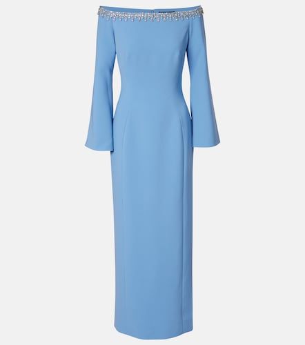 Robe longue Lime à perles fantaisie et cristaux - Jenny Packham - Modalova