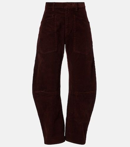 Pantalon barrel Shon à taille mi-haute - Nili Lotan - Modalova