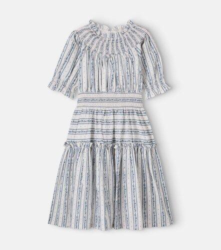 Robe Evelina en coton à fleurs - C'era Una Volta - Modalova