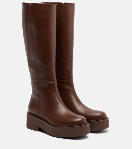 Gianvito Rossi Bottes Hiro en cuir - Gianvito Rossi - Modalova