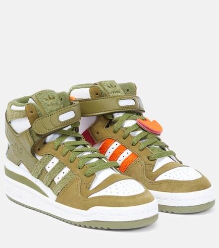 Baskets Forum 84 en cuir et daim - Adidas - Modalova