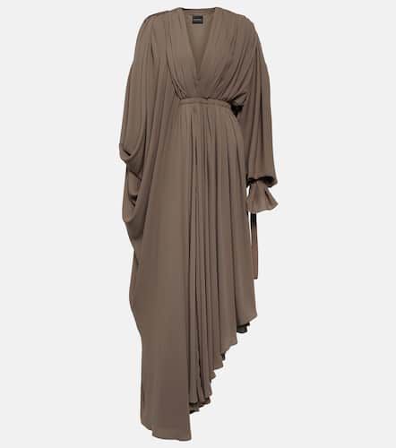 Robe longue All-In asymétrique en crêpe - Balenciaga - Modalova