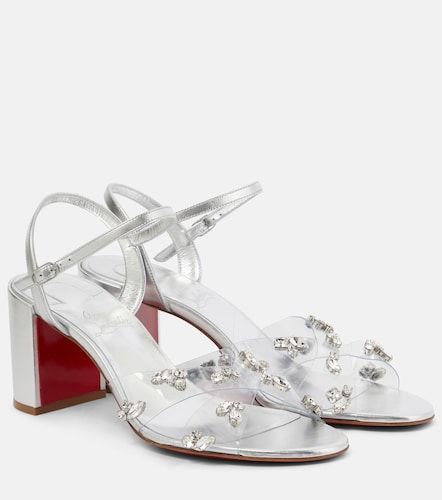 Sandales Just Queenie en cuir et PVC - Christian Louboutin - Modalova