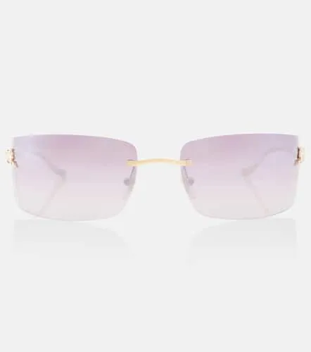 Lunettes de soleil Panthère de Cartier - Cartier Eyewear Collection - Modalova