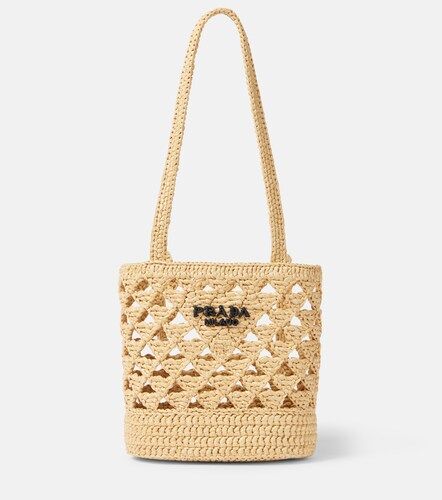 Prada Cabas Mini en crochet à logo - Prada - Modalova