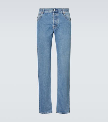 Gucci Jean droit à taille mi-haute - Gucci - Modalova