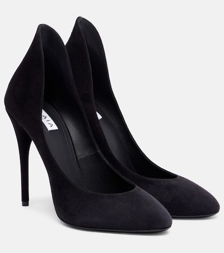 Alaïa Escarpins Decolette 110 en daim - Alaia - Modalova