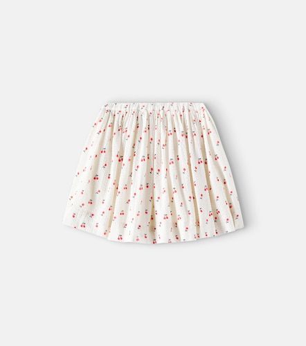 Jupe Suzon en coton à fleurs - Bonpoint - Modalova
