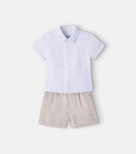 Bébé – Ensemble chemise et short en lin - Tartine et Chocolat - Modalova