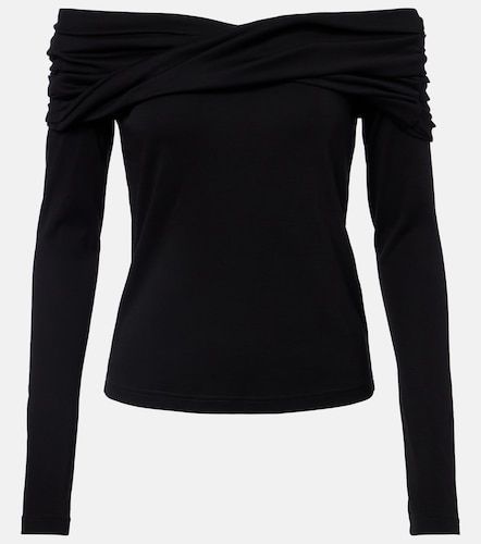 Top Orafo en laine vierge à encolure bardot - Max Mara - Modalova