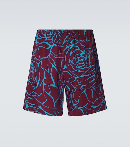 Dries Van Noten Short à fleurs - Dries Van Noten - Modalova