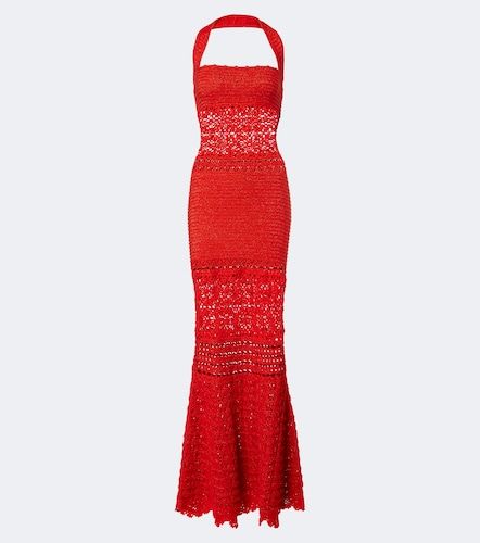 Retrofête Robe longue Peggie en coton mélangé - Retrofete - Modalova