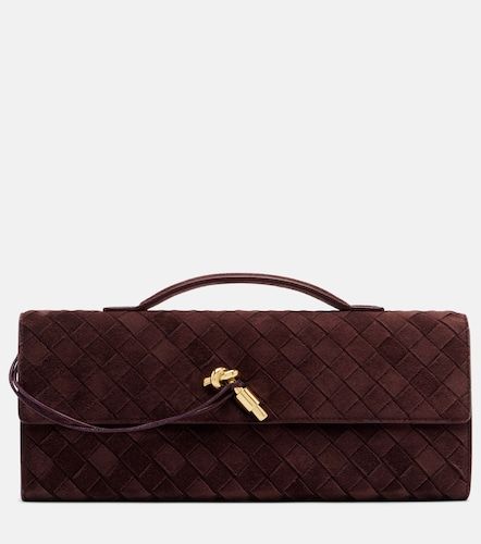 Pochette Andiamo en daim - Bottega Veneta - Modalova