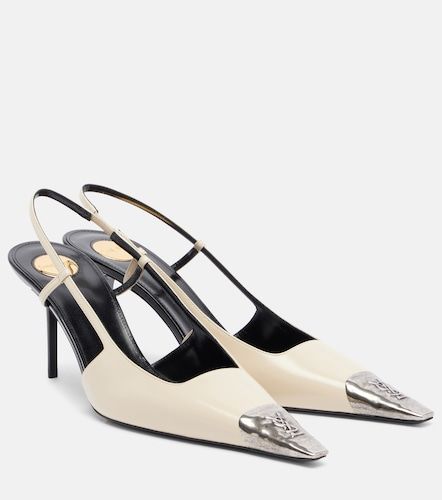 Escarpins slingback Jeanne en cuir - Saint Laurent - Modalova