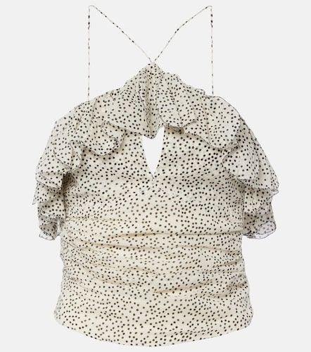 Top Djimia en coton mélangé à pois - Marant Etoile - Modalova