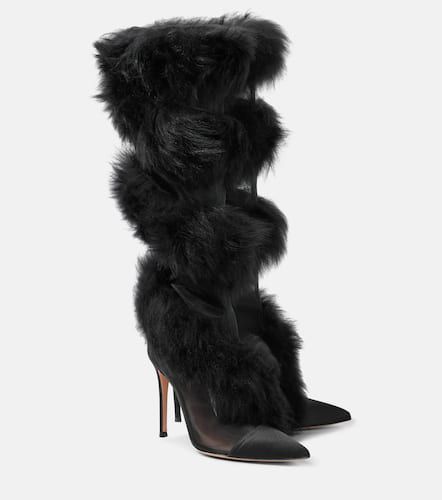 Gianvito Rossi Bottes en shearling - Gianvito Rossi - Modalova