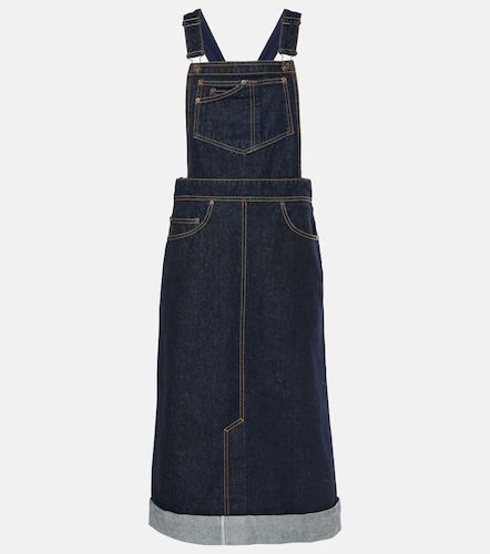 Jupe midi transformable en denim - Victoria Beckham - Modalova