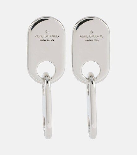 Boucles d’oreilles Chain Lock à logo - Acne Studios - Modalova