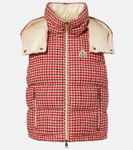 Veste doudoune sans manches Niverolle en laine mélangée - Moncler - Modalova