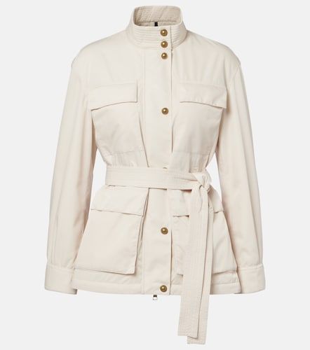 Moncler Veste Maitake en cuir - Moncler - Modalova