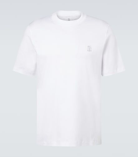 T-shirt Sun’s Up en coton - Brunello Cucinelli - Modalova