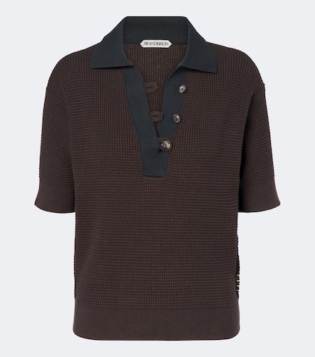Polo en coton et cachemire mélangés - JW Anderson - Modalova