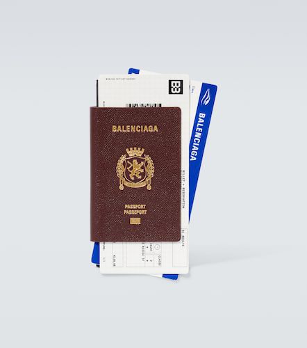Étui pour passeport en cuir - Balenciaga - Modalova